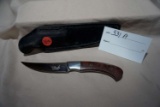 Crowder Hunting Knife with Sheath.