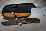Shrade Fixed Blade with Sheath and Case.