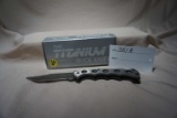 Buck Folding Knife with Sheath and Box