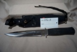 Katz Knife with Attached Static Cord. Comes with Nylon Sheath.