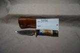 Randall Made Fixed Blade with Leather Sheath.