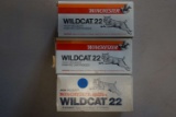 3-Bricks of Winchester Wildcat 40 gr. .22 cal. Bullets, 500 per box, $$ per each brick