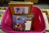 Assorted Western Framed Photos