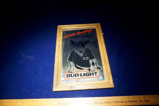 Spuds MacKenzie The Original Party Animal Bud Light Mirror