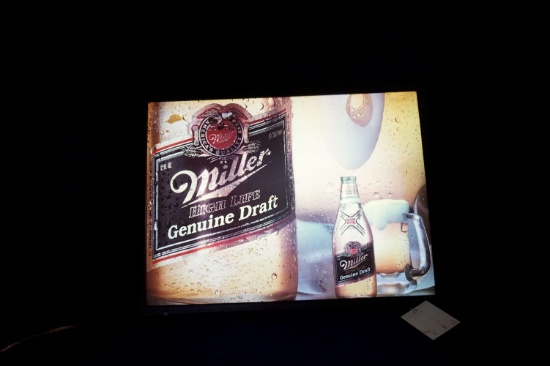 Miller High Life Genuine Draft Light