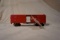 American Flyer Trains No. 633 Red Boxcar Baltimore & Ohio