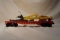 Lionel 6660 Red Flatcar w/Crain