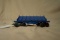 Marx Blue Flatcar Eire Road w/ Lumber Load Dump Rack