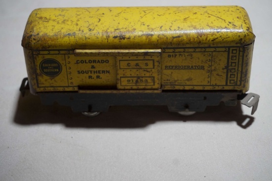 Marx Colorado & Southern Reefer 91453 O Scale