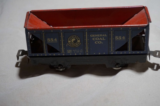 Marx Northern Pacific General Coal Co 554 O Scale