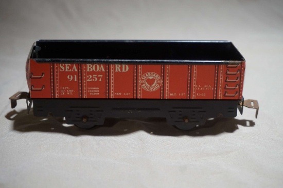 Marx Seaboard Open Car 91257 O Scale