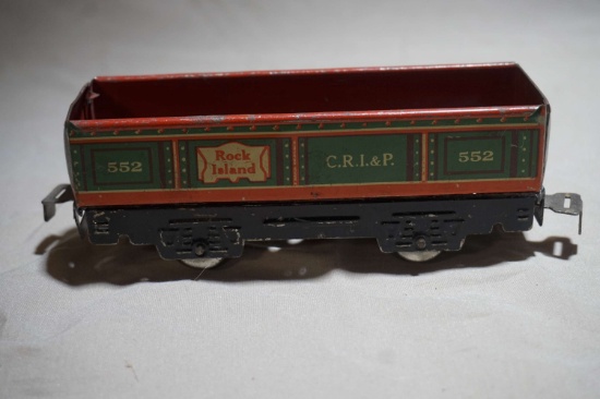 Marx Rock Island CRI&P Open Car 552 O Scale