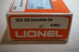 Lionel 1978 TCA Convention Car 6-9611