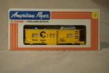American Flyer S Gauge Chessie System Caboose 4-9400. Comes in factory box