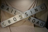 Old Railroad Crossing Life size Sign