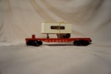 Lionel 6810 Red Flatcar w/ 