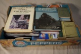Box of Railroad Books