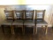 4 dining chairs