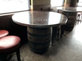 round barrel table