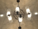 8 light chandelier