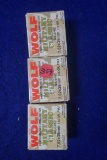 3 boxes of wolf military 7.62x39mm