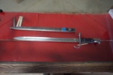 Bayonet with German writing A3539