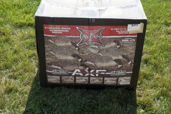 1 Box of 6 Avian X Full Body Goose Decoys