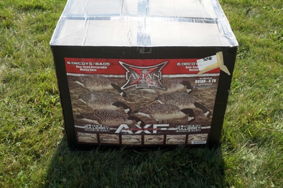 1 Box of 6 Avian X Full Body Goose Decoys