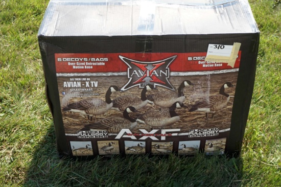 1 Box of 6 Avian X Full Body Goose Decoys