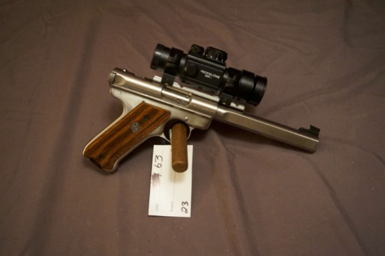 Ruger Mk. II Target Slab Side .22 Semi-auto Pistol