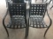 SET OF 2 PATIO CHAIRS