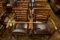 SET OF 4 SOLID WOOD ARM CHAIRS
