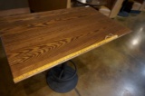 36x48x42 SOLID WOOD TABLE