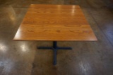 36X36X30 SOLID WOOD TABLE