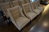 SET OF 4 TAN CHAIRS