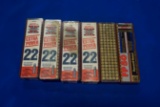 6 BOXES OF ASSORTED WESTERN .22LR AMMO