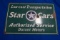 Star Cars double sided Sign