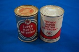 2 Cans of Texaco Super Motor Detergent