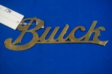 Brass Buick Sign