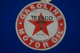 Texaco Gasoline Motor Tin Sign