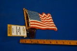 American Flag License Plate Topper