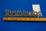 Worthington License Plate Topper