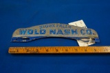 Sioux Falls Wold Nash Co. License Plate Topper