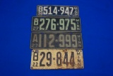 4-Minnesota License Plates