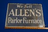 We Sell Allen's Parlor Furnace