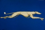 6' Greyhound Figural Sign from the Greyhound Bus Co.