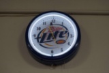 Miller Lite Neon Clock