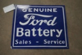 Genuine For Battery Sales - Service single sided Sign