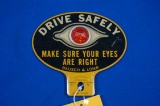 Bausch & Lomb Drive Safely License Plate Topper