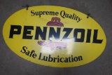 Pennzoil Double Sided Sign